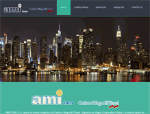 Tablet Screenshot of ami.com.py