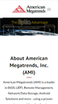 Mobile Screenshot of ami.com.tw