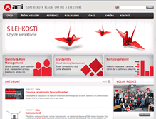 Tablet Screenshot of ami.cz